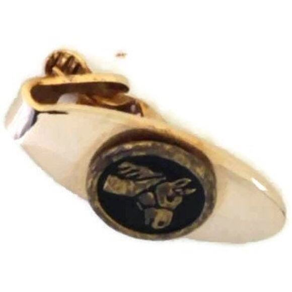 Vintage Gold Horse Tie Clip, Unique Tie Bar for Men - Picture 1 of 10